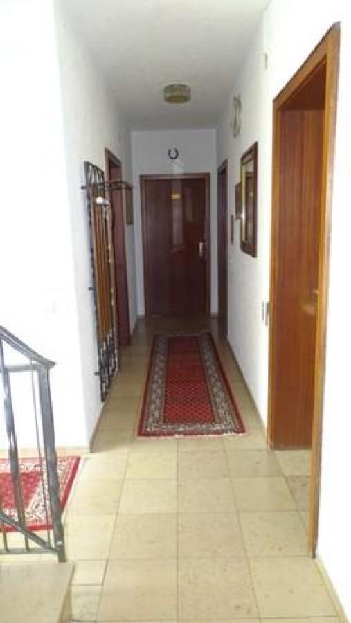 Flur zu Hotelzimmern