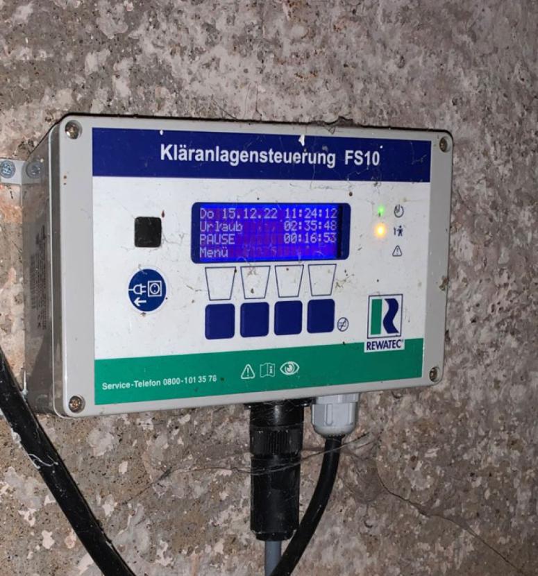 Kläranlagensteuerung