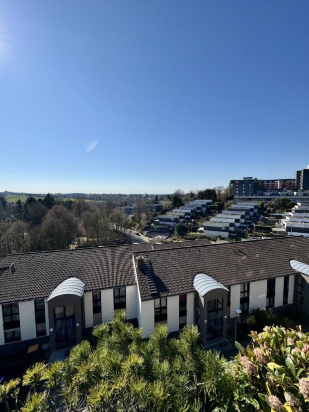 Ausblick vom Balkon