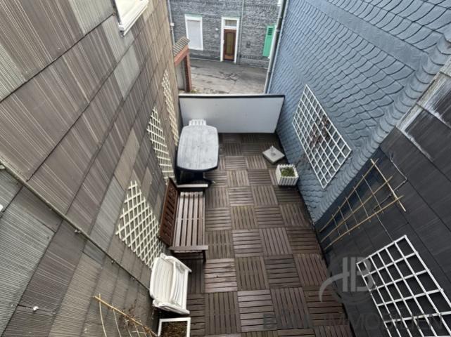 Terrasse von oben