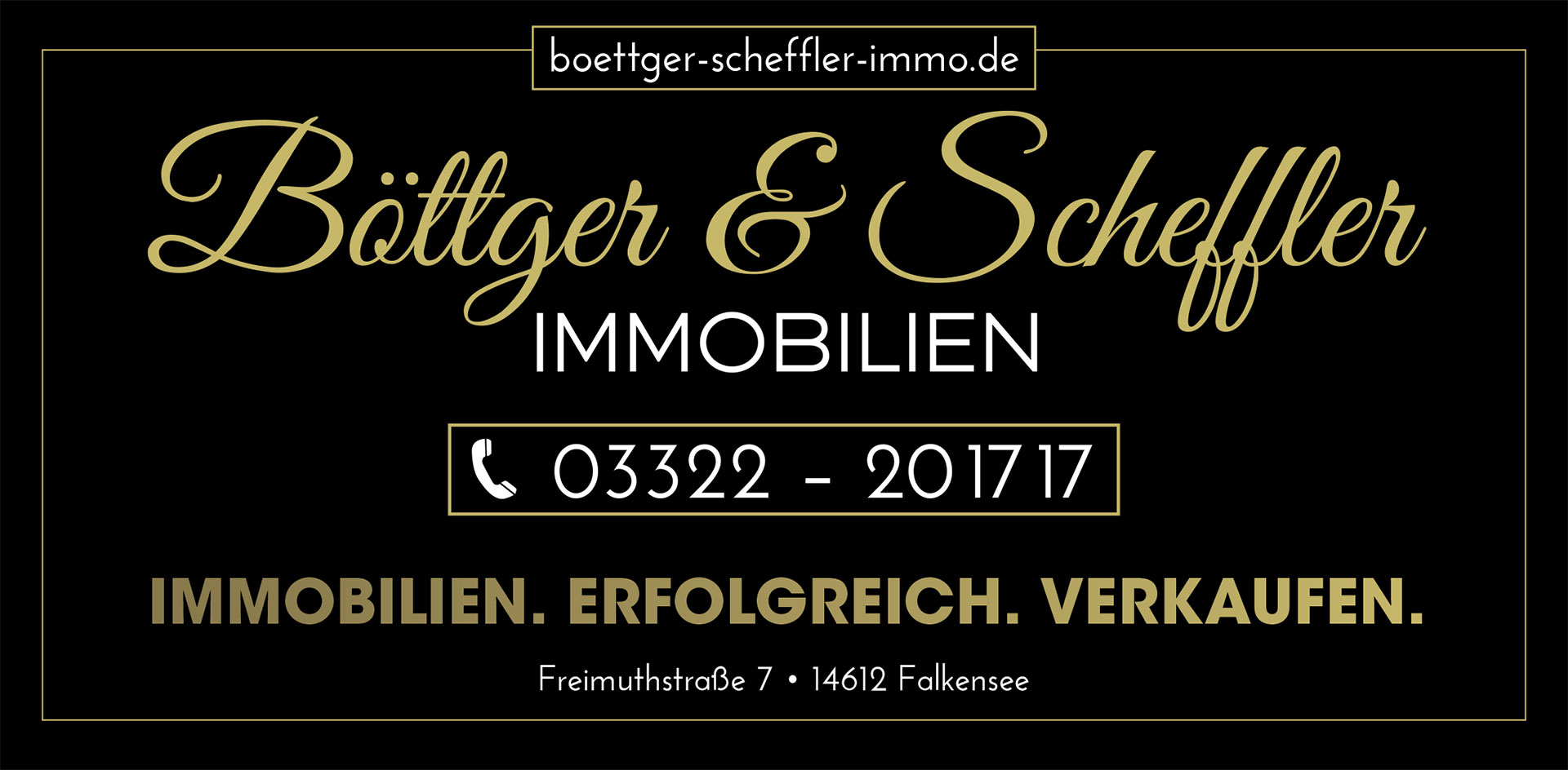 Böttger & Scheffler Immobilien Logo