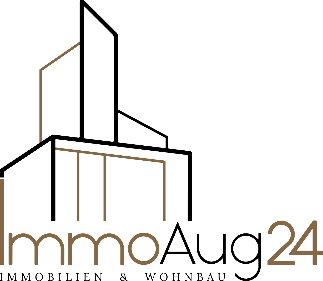 ImmoAug24 & Immobilien & Wohnbau Logo