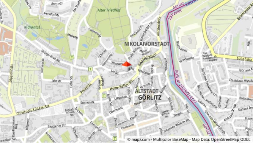 Geolyzer Kartenausschnitt