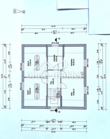 Grundriss Obergeschoss