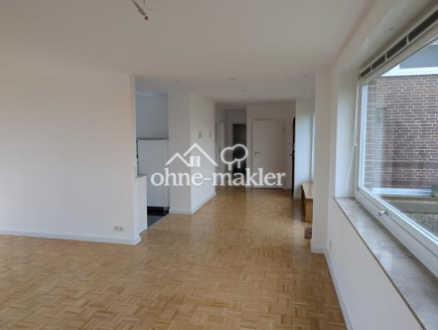 Blick Diele, Küche, Zimmer