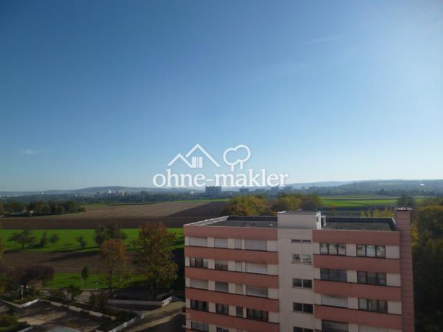 Ausblick vom Balkon