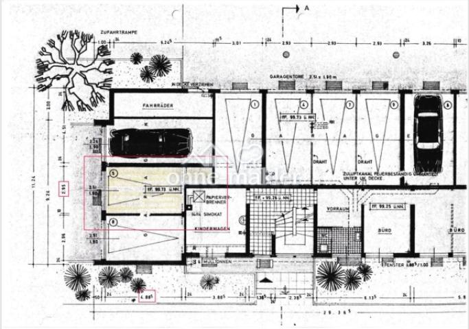Grundriss Garage