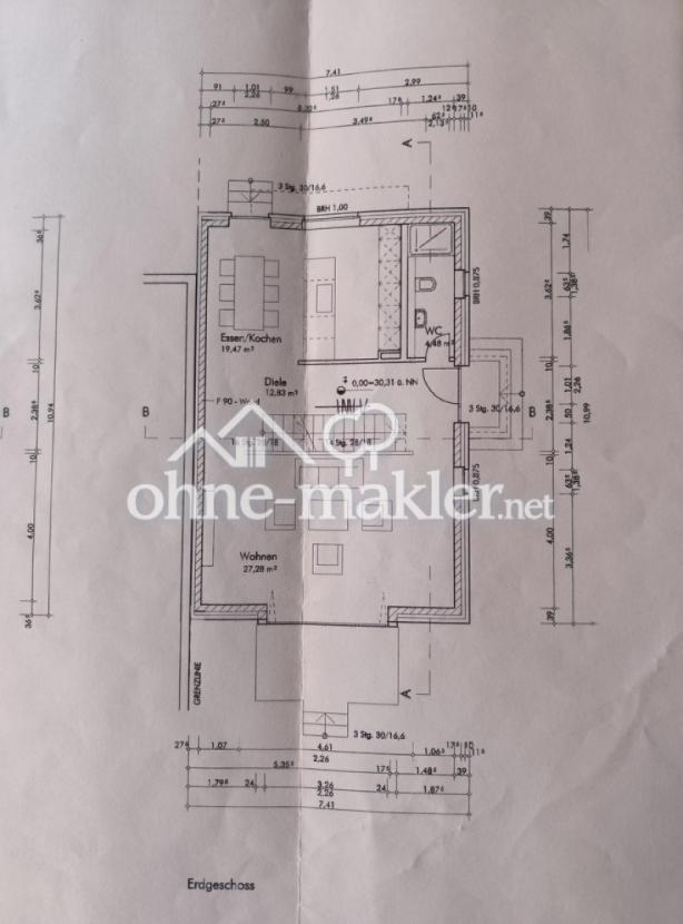 Grundriss Erdgeschoss