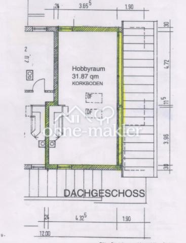 Grundriss Dachgeschoss