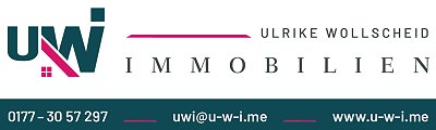 U-W-I  Ulrike Wollscheid Immobilien Logo