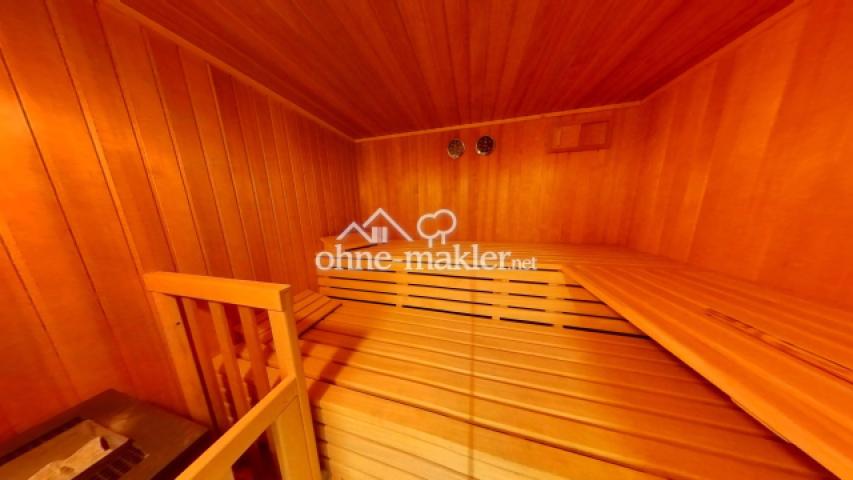 Sauna im Keller