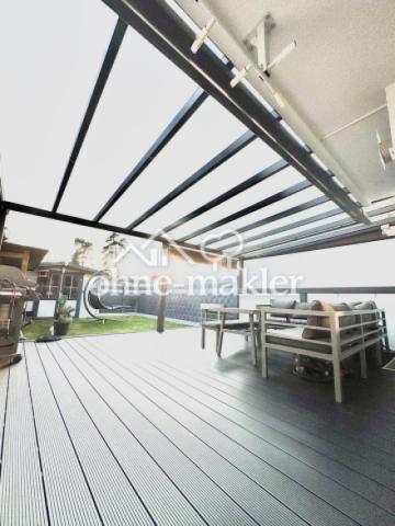 Terrasse / Glasdach/ Garten