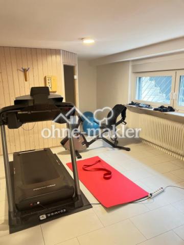 Fitnessraum mit Sauna
