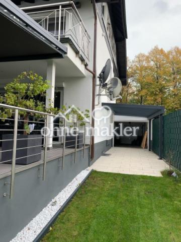 Zugang Garage zum Garten