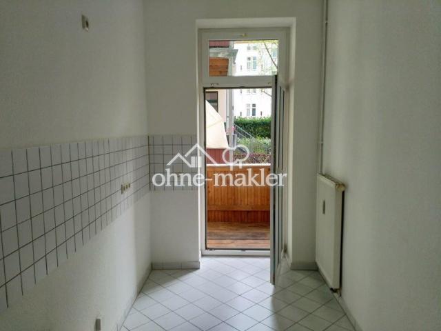 Küche mit Balkon
