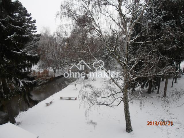 Ufer im Winter