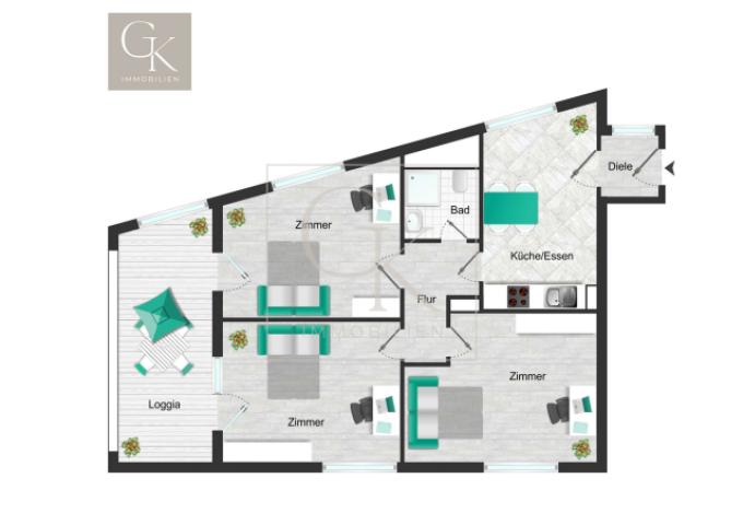 Grundriss 3OG