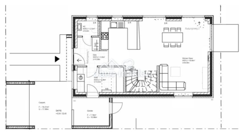Grundriss Erdgeschoss