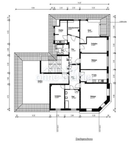 Grundriss Dachgeschoss