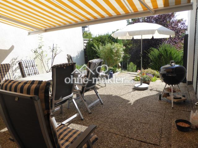 Obere Terrasse bewohnt