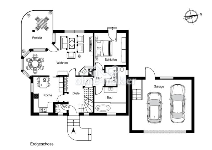 Grundriss EG