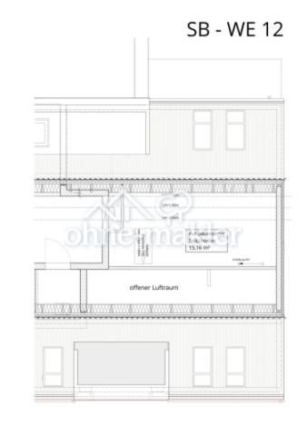 Grundriss Spitzboden