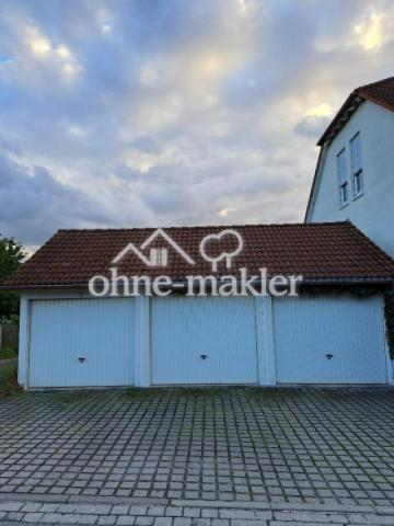 Die mittlere Garage