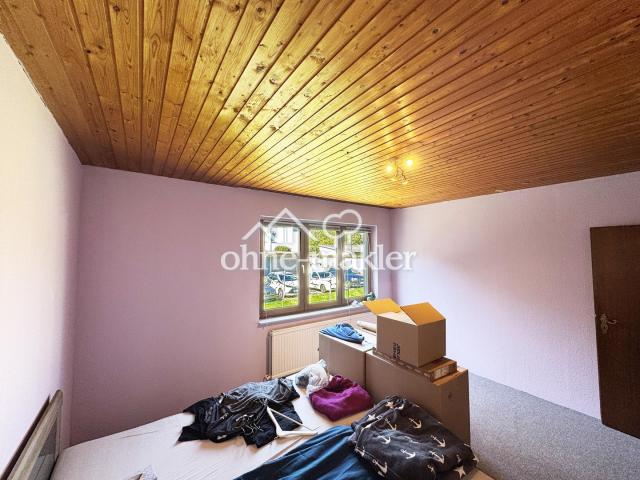 Schlafzimmer aus anderem Blick