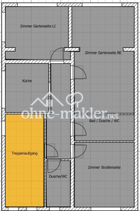 1.OG: Obergeschoß Grundriss