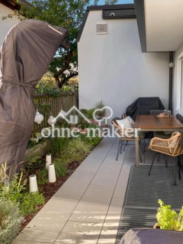 Terrasse Zugang von der Küche