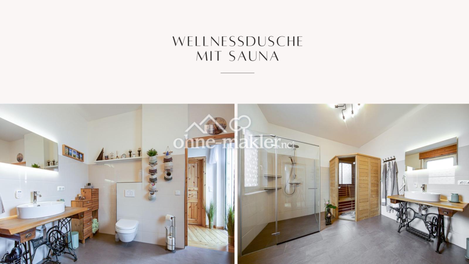 Bad mit Sauna