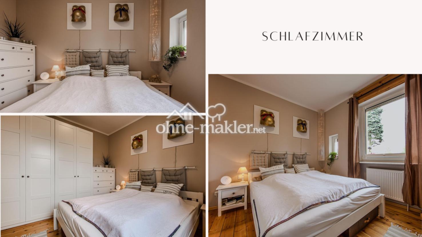 Schlafzimmer im Erdgeschoss