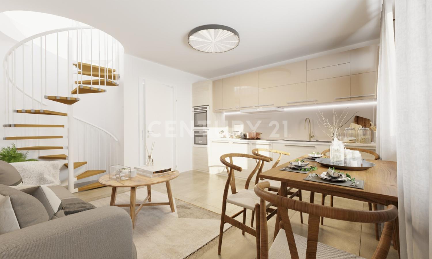 Wohnküche (Visualisierung)