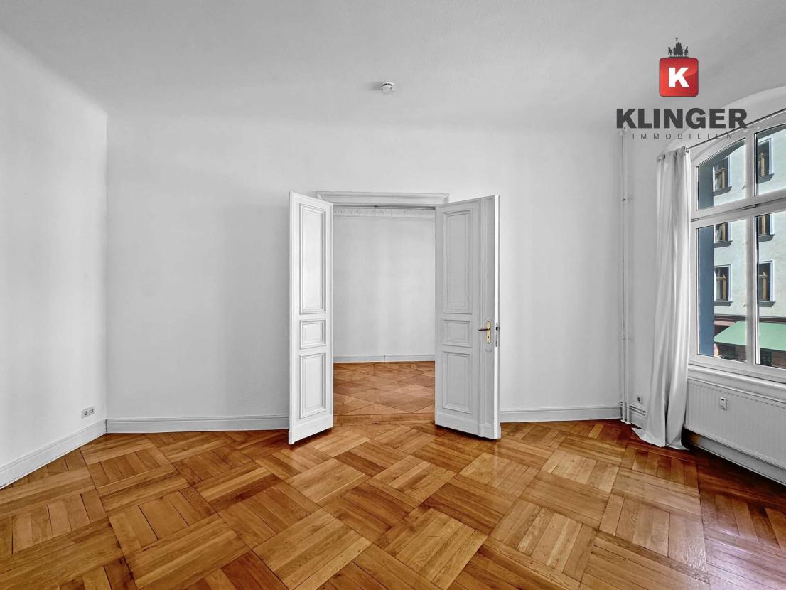 Verbindungstür Wohn- und Schlafzimmer