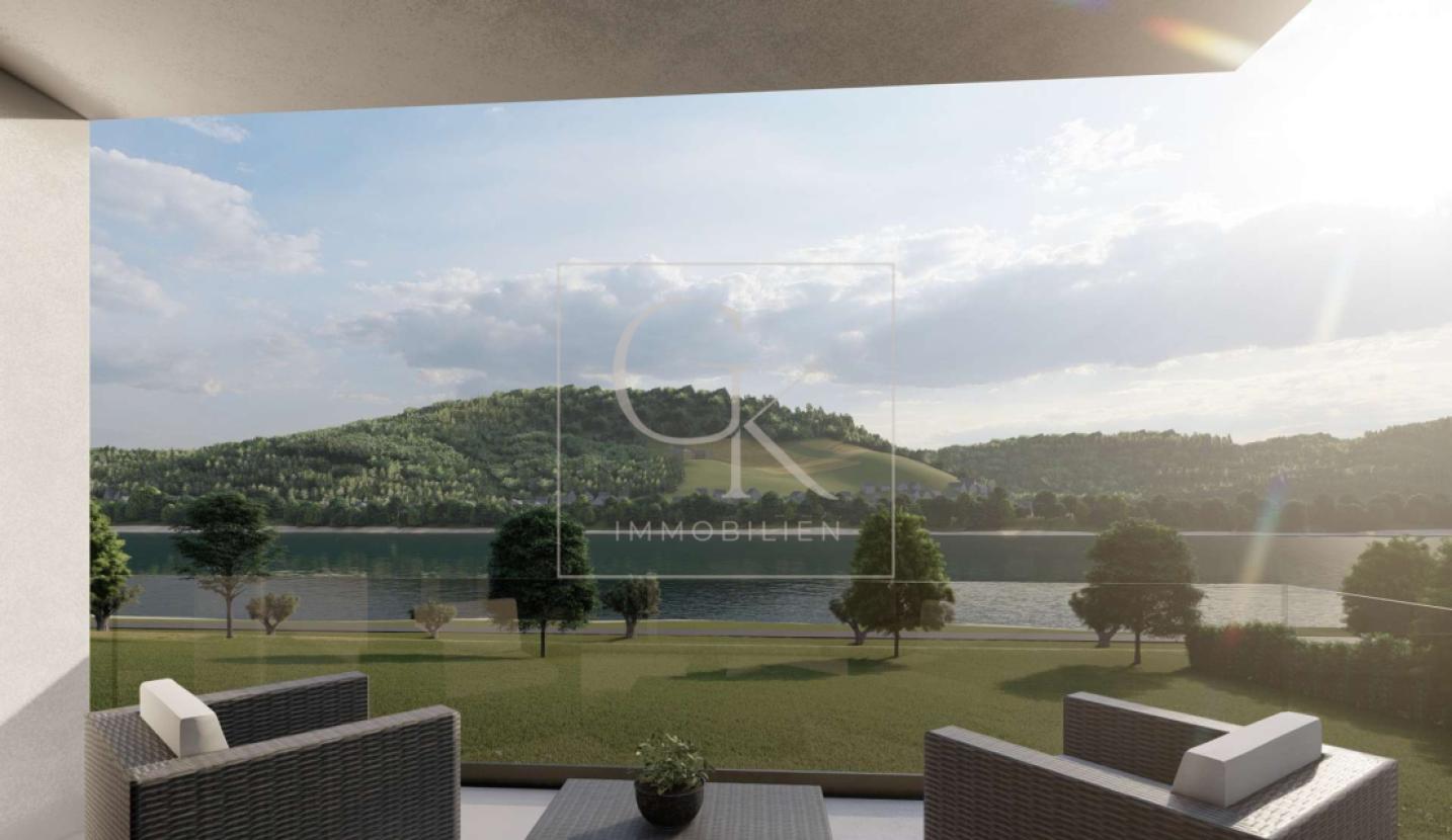 Ausblick Terrasse (Visualisierung)