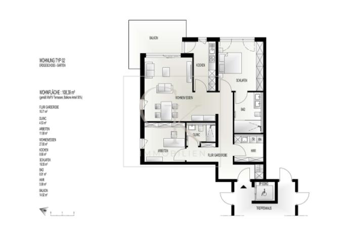Grundriss Wohnungstyp 02