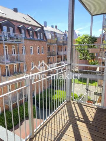Balkon/ sonniger Innenhof