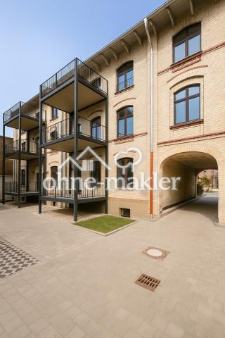 Balkon Hinterhof