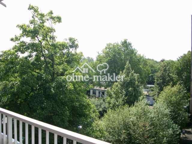 Blick vom Balkon