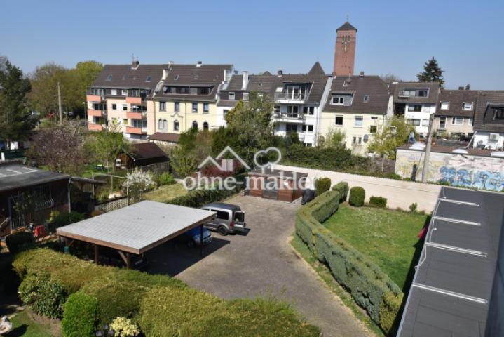 Blick in den Hinterhof