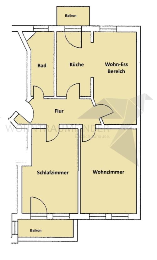 Grundriss Wohnung