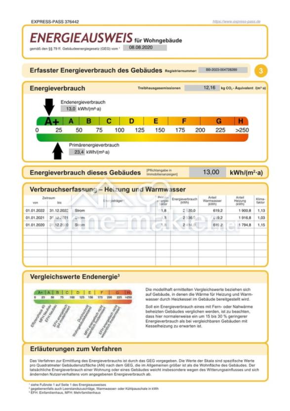 Energieausweis Teil 2