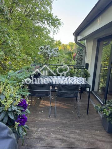 Balkon im Frühling