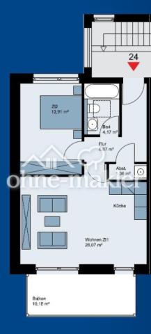 Schematischer Grundriss