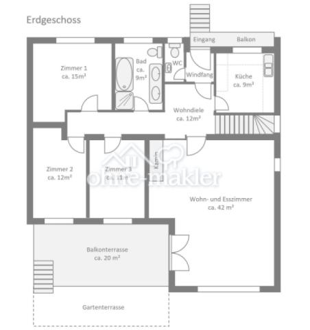 Grundriss Erdgeschoss