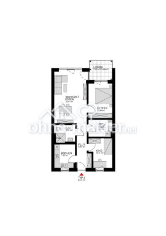 Wohnung Typ 2 - Haus 11c