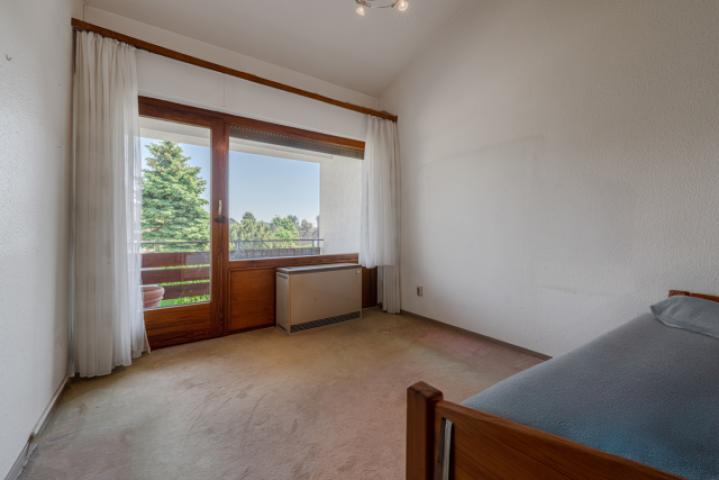 Ansicht Schlafzimmer mit Loggia