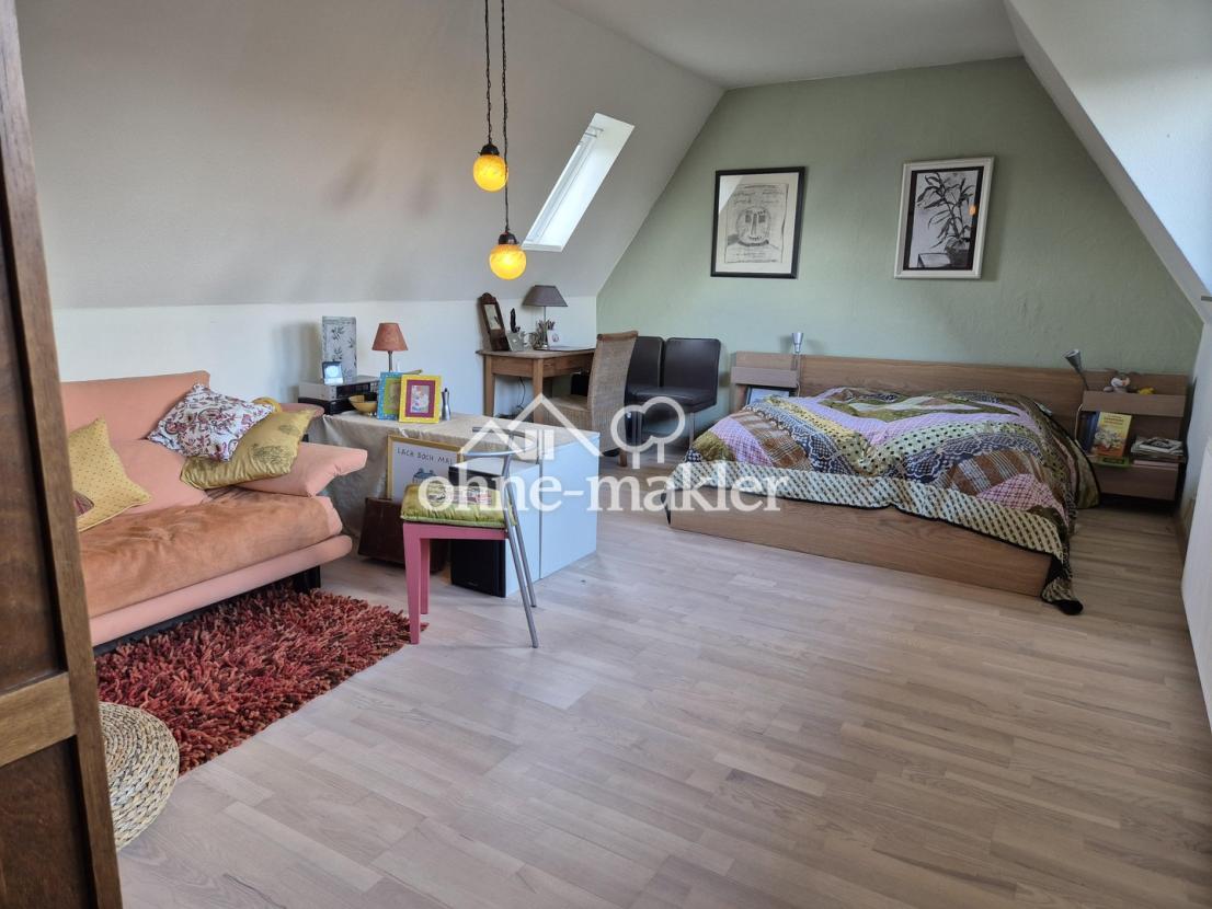 Schlafzimmer 1 im Dachgeschoss