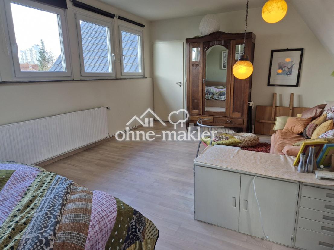 Schlafzimmer 1 im Dachgeschoss