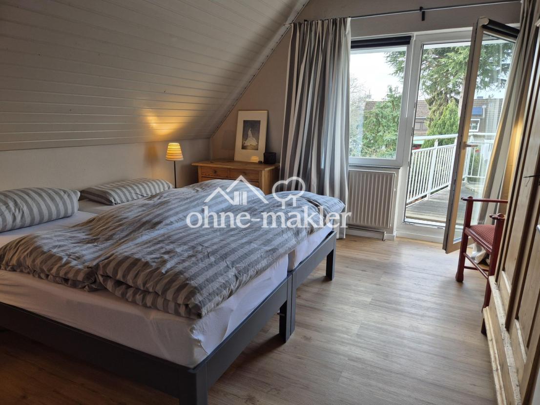 Schlafzimmer 2 im Dachgeschoss